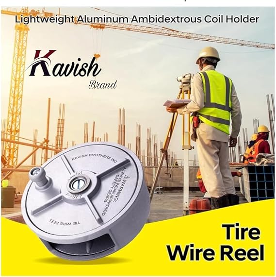 Kavish Aluminum Lightweight Tie Wire Reel - Image 2