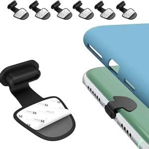 Kavish 6 Pcs Type-C Anti-Dust Plugs – 6-Pack USB-C