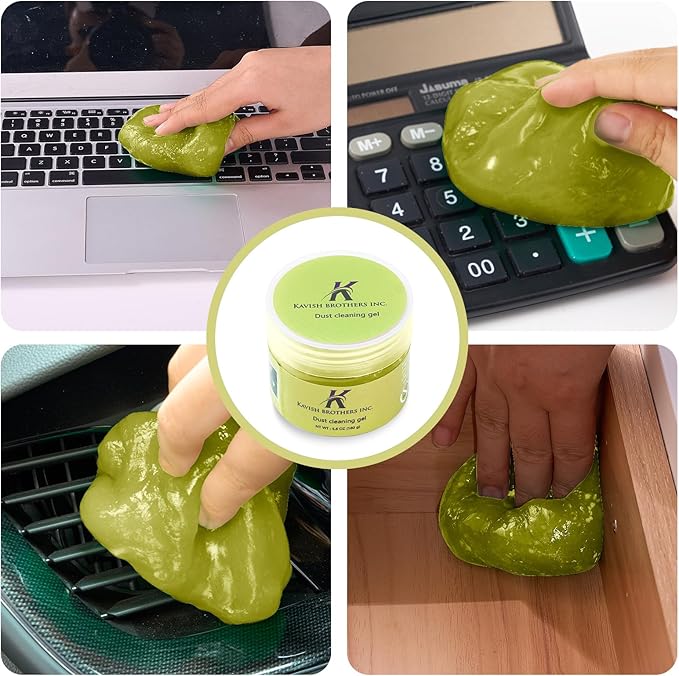 Kavish Cleaning Gel Universal Dust Cleaner for Car Vent - Image 8