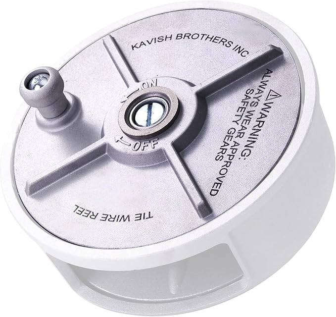 Kavish Aluminum Replacement Tie Wire Reel Lid