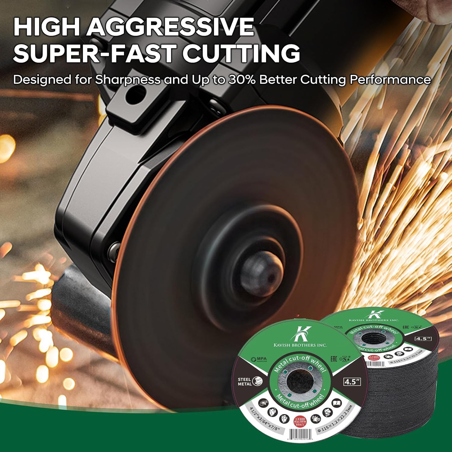 Kavish Cut Off Wheel 4 1/2 Inch Cutting Wheels - Image 9