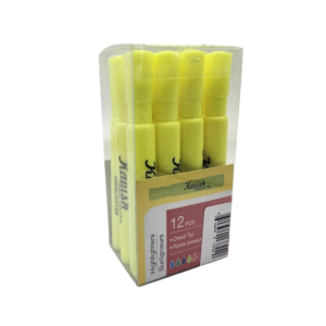 Kavish 12 pcs Yellow Highlighters