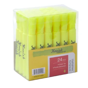 Kavish 24 Pcs Yellow Highlighters